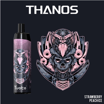 Mesh Coil With Type C Yuoto Thanos Vape Pen , 5000 Puffs Hookah 14ML 650mAh