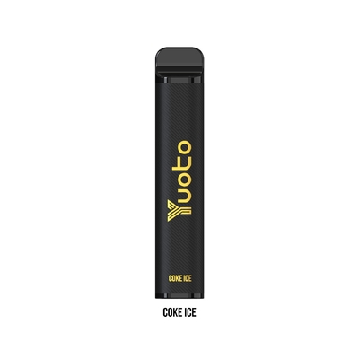 Yuoto XXL MAX Disposable Vape Coke Ice Mesh Coil 5% 2% Nicotine 3500 Puff