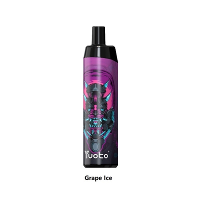 Mesh Coil Rechargeable E Cigarette , Yuoto Thanos 5000 Puffs 14ML 650mAh With Type C