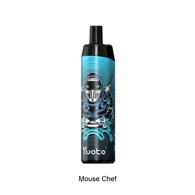 Best Disposable Ecig 2022 yuoto rechargeable vape Thanos 5000 puffs Mouse Chef 50mg Nicotine