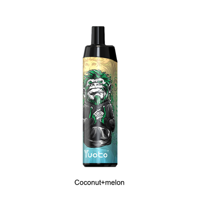 Disposable Vape Pens In Bulk Thanos Yuoto Vape 5000 Puffs Coconut Melon 50mg 650mAh Rechargeable