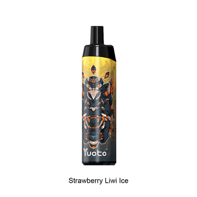 Strawberry Kiwi Ice Mesh Coil Yuoto Disposable Vape Pens With 50mg Nicotine