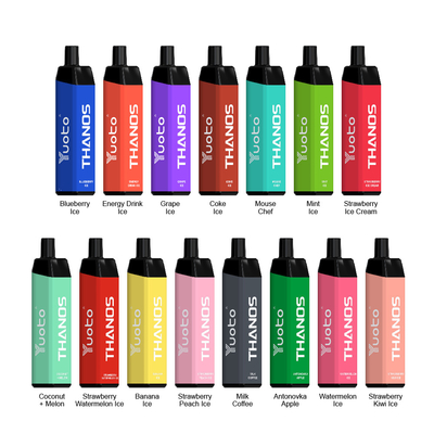 50mg Nicotine Yuoto Energy Drink Disposable Device All In One 5000 Puffs