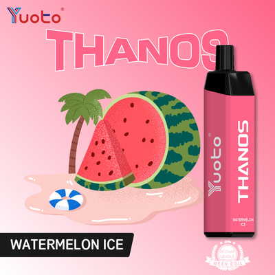 Arabic package Yuoto Thanos 5000 Puffs 14ml E Liquid 650mAh lithium battery Mesh Coil Rechargeable Vape