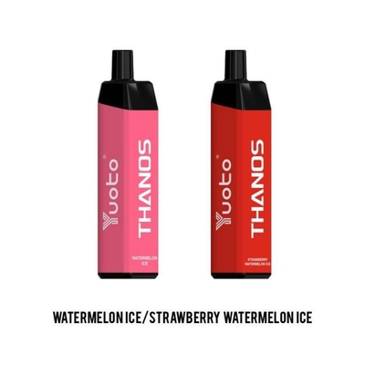 Yuoto disposable stoving varnish vape 5000 Puffs msds rechargeable Strawberry ice cream