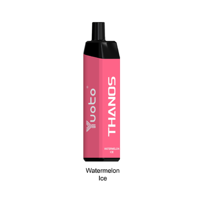 Yuoto rohs approved yuoto thanos 5000 Puffs msds approved disposable vaporizer Watermelon ice