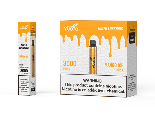 PC ABS 3000 Puff Pen , Pctg Lusicous Yuoto Electronic Cigarette