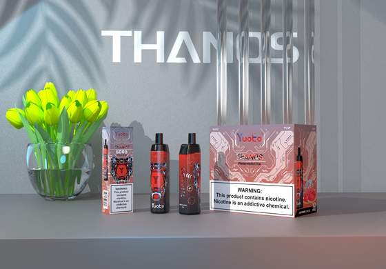 5000 puff YUOTO Thanos Disposable Vape Mesh Coil Rechargeable 14Ml