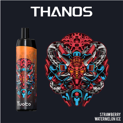 Msds Aluminium Alloy Disposable Vaporizer , Yuoto Thanos 5000 Puffs Vaporizer