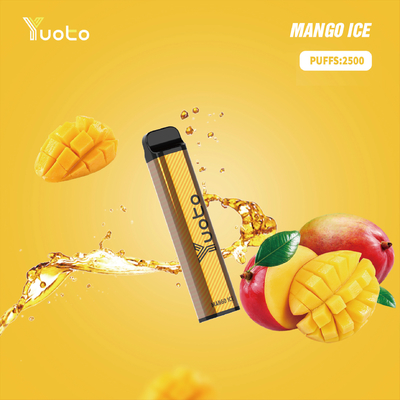 2500 Puffs Disposable Pod , 1200mAh Yuoto XXL Disposable Vape Pen