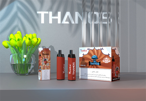Type C Rechargeable Yuoto Thanos 5000 Puffs Disposable Vape 14ml E Liquid 650mAh