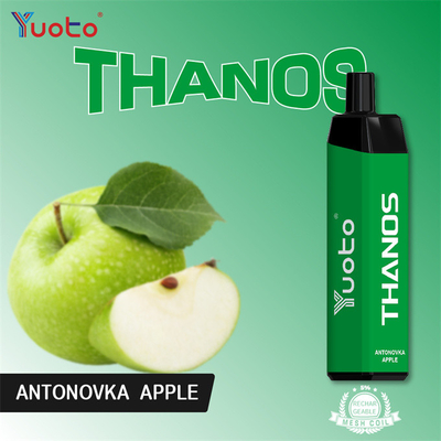 Type C Rechargeable Yuoto Thanos 5000 Puffs Disposable Vape 14ml E Liquid 650mAh