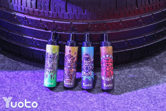 5000 Puffs YUOTO THANOS Disposable Vape Mesh Coil Rechargeable 14ml