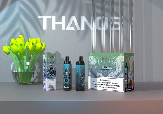 Original Shenzhen Factory Yuoto Thanos 5000 Puffs Mesh Coils Rechargeable 14ml