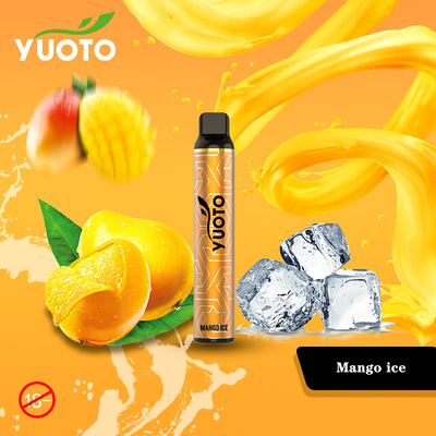 Customized Yuoto Luscious 3000 Puffs Shenzhen Disposable Electronic Cigarette 8ml E Liquid Capacity