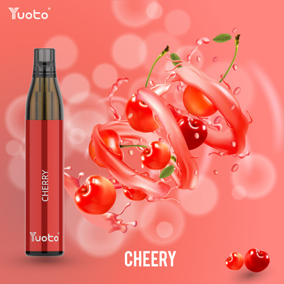 Yuoto Bottle Max 600puff Disposable Vape Mesh Coil 2ml TPD With 16 Flavors