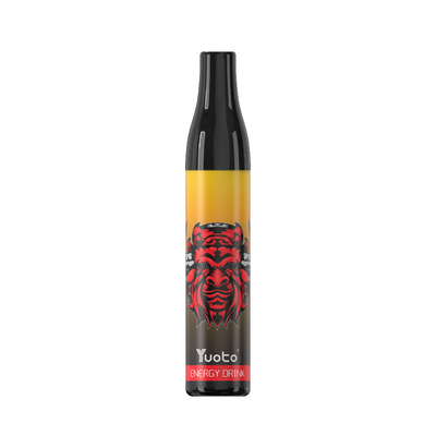 Mesh Coil Yuoto Vape Energy Drink Bottle 600 Puffs 2ml Disposable E Cig Bulk 20mg 400mAh