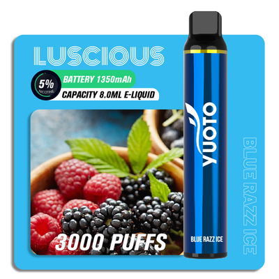 ODM 3000 Puffs Disposable Electronic Cigarette , Yuoto Luscious E Cig OEM