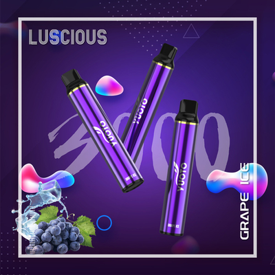 OEM ODM Fruit Flavor Puff Bar Vape Pen , 8ml 3000 Puff Yuoto Luscious Disposable Vape