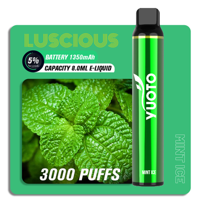 Custom 8ml Disposable Cartridge 1350mAh Yuoto Vape Pen From China Factory