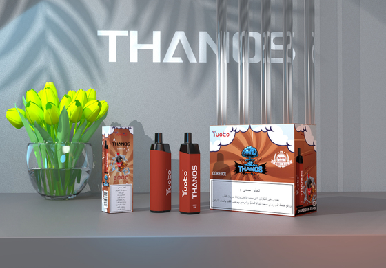 5000 Puffs Yuoto Thanos Disposable Vape Fruity Flavor E-Liquid 14ml Vape Pod Pen Saudi Arabic