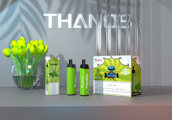 5000 Puffs Yuoto Thanos Disposable Vape Fruity Flavor E-Liquid 14ml Vape Pod Pen Saudi Arabic