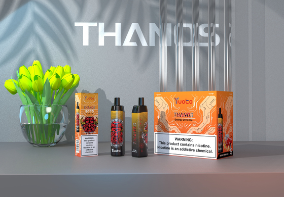 Yuoto China Original 5000 Puffs E Cigarette Rechargeable Thanos Disposable