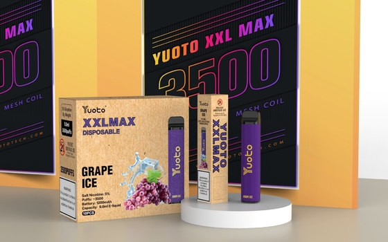 Disposable 3500 Puffs E Cigarette Vapes With Constant Output Power For Customized