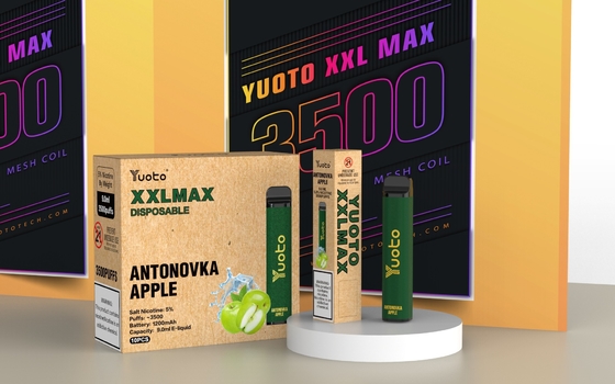 Disposable 3500 Puffs E Cigarette Vapes With Constant Output Power For Customized