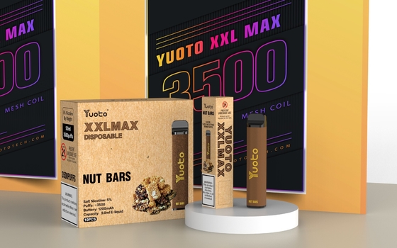 Disposable 3500 Puffs E Cigarette Vapes With Constant Output Power For Customized