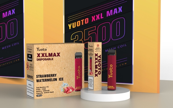 Disposable 3500 Puff E Cigarette Yuoto OEM Max Puff Mesh Coil