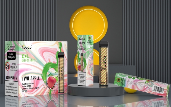 Amazing Flavor XXL 2500 Puffs Vape Device With 50mg Salt Nicotine