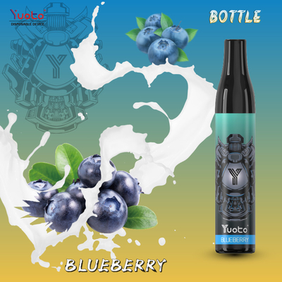 2ml Prefilled E Liquid Yuoto Bottle 600 Puffs 400mAh Mesh Coil RoHS FCC Disposable