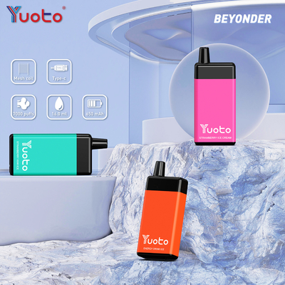 7000 Puffs Yuoto Beyonder Disposable Vape Rechargeable 650mAh In India