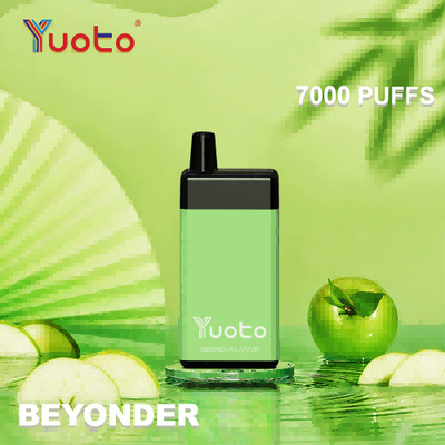 Beyonder Yuoto Disposable Vape 7000 Puffs With 16mL E-Juice &amp; 15 Flavors
