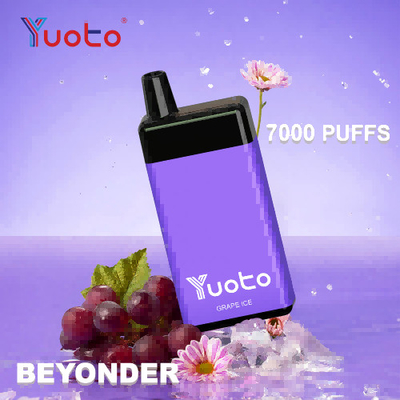 7k Puffs Yuoto Beyonder Disposable Vape With Adjustable Air Resistance 50 Mg/Ml