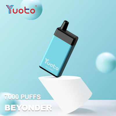 7k Puffs Yuoto Beyonder Disposable Vape With Adjustable Air Resistance 50 Mg/Ml