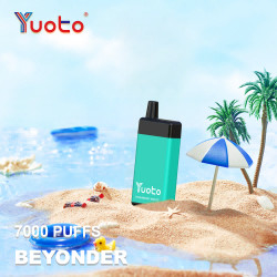 70g Yuoto Beyonder 7000 Puffs Disposable Vape Device Adjustable Air Resistance