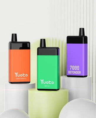 5% Nicotine Yuoto Disposable Vape Pen 7000 Puff Pod Vaporizer OEM ODM