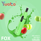 yuoto fox 3000puffs disposable vape 8ml e liquid