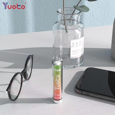 Yuoto Star 3000 Puffs Disposable E Cigarette Led Light For Party