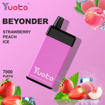 Yuoto Beyonder 7000 Puffs Disposable Vape Pen Pod Mesh Coil Rechargeable E Cigarettes