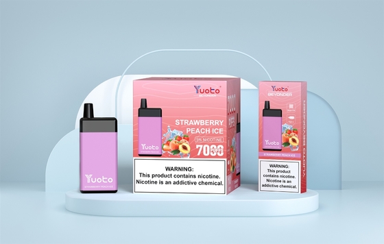 1.2ohm Coil Resistance YUOTO Disposable Vape Pen With Adjustable Airflow