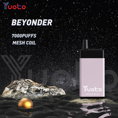 Discover The Performance Of Yuoto 7000 Puffs Vape 900mAh Battery And 7000 Puffs