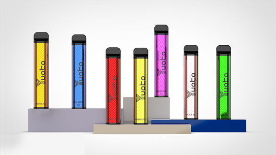 All Collor 2500 Puffs Disposable Vape With Plastic Construction