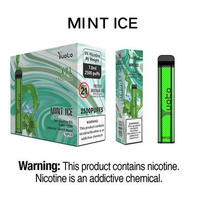 Disposable E-Cigarette Latest Yuoto 2500 Puffs XXL 2500 Puff Disposable Vaporizer