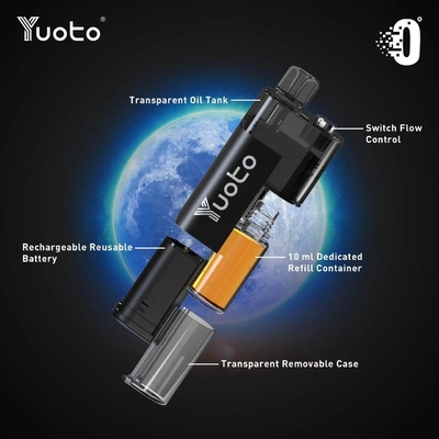 Plastic AL Material YUOTO Disposable Vape Pen 22flavors 1pc/Pack