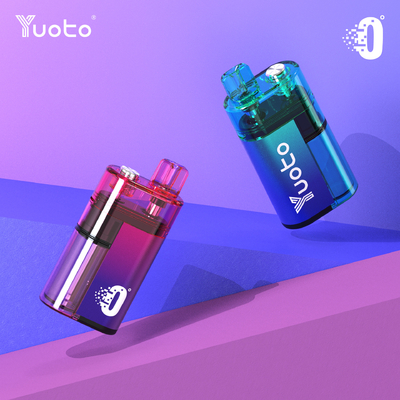 Yuoto 0° Disposable Prefilled Pod Vape With 0% 2% 5% Nicotine Level