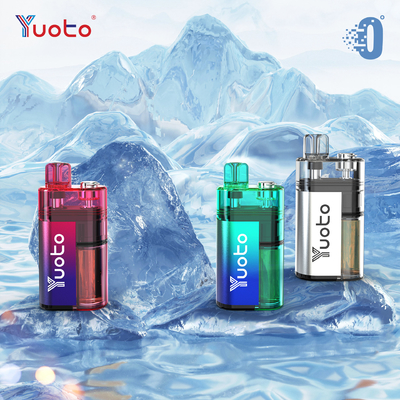 Adjustable Airflow YUOTO Disposable Vape with 10-12W Wattage and 0% Nicotine Strength