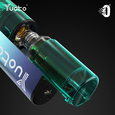 Adjustable Airflow YUOTO Disposable Vape with 10-12W Wattage and 0% Nicotine Strength